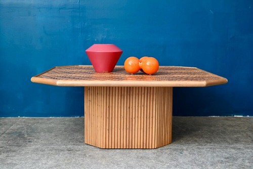 Grande table basse octogonale