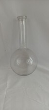 Vase Ballon Fond Rond Bouteille En Verre De Laboratoire Année 70