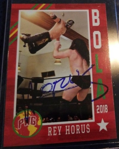 2018 pwg bola rey - horus, signed