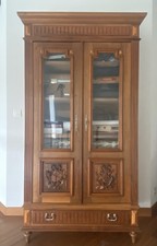 Bibliothèque ancienne d’ébéniste