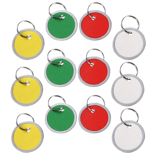 Pcs étiquette porte clés - 50, porte-clés