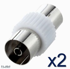 2x Coupleur adaptateur Antenne