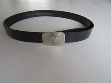 CEINTURE CUIR ARMANI EXCHANGE T36 BOUCLE TETE INDIEN