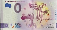 BILLET 0 EURO ILE BOURBON LA REUNION DODO VANILLE BOURBON 2024 NUMERO RADAR 2992