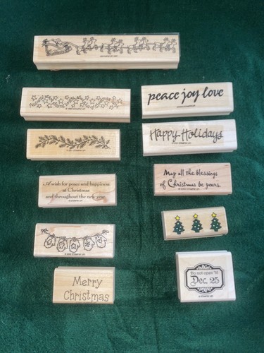 Rubber stamps christmas never - stamps,