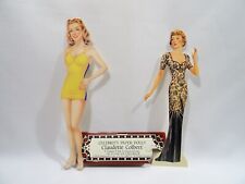 POUPEE EN PAPIER A HABILLER DECOUPIS CLAUDETTE COLBERT ANN SHERIDAN PAPER DOLLS