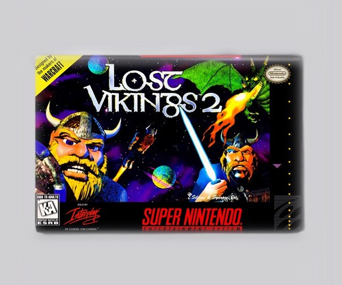 Lost vikings snes 2 x3 - /, 2"x3"