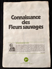Album Images Poulain - Connaissance des Fleurs sauvages - Complet Années 70