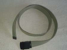 Ceinture MILITAIRE réglementaire KAKI pour pantalon de treillis - Taille M/L
