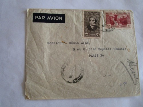 Ancienne lettre liban pour - du,