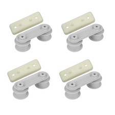 Roulettes blanches avec - 4,