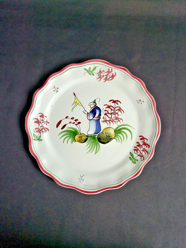 Assiette faience est de - faience, l'est