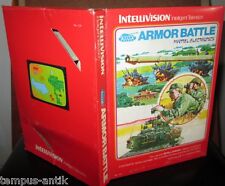 ARMOR BATTLE  JEU POUR CONSOLE INTELLIVISION AVEC NOTICE ET BOITE