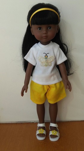 Tenue short abeille - , jaune