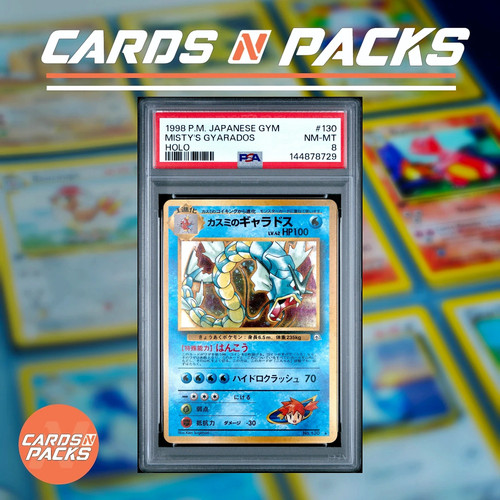 Carte pokemon misty gyarados - misty's,