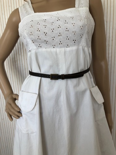 Ceinture fine cuir ikks - en,