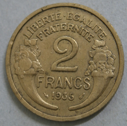 France 2 francs 1935 - france,