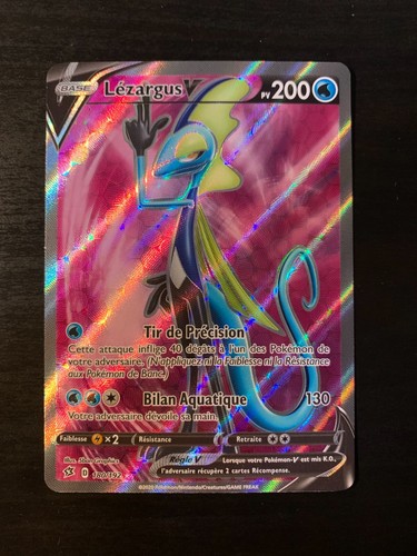 Carte pokémon lézargus - carte,