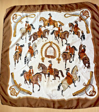 Carré soie Hermès reprise par Philippe Ledoux