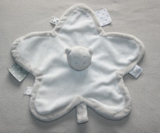 NOUKIES DOUDOU OURS  PLAT POUDRE D'ETOILES BEIGE CREME FORME ETOILE KOM9