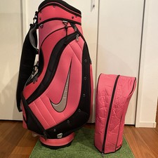 Sac de golf léger rose Nike