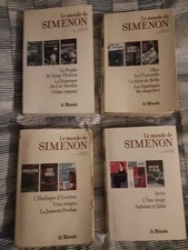 Lot De Quatre Livres Georges Simenon