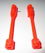 Lego 30359a x2 Star Wars tr Neon Orange bar 1x8 brick incurvée 7131 7171 7186 B9