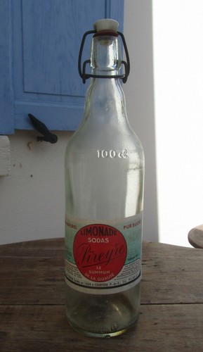 Ancienne bouteille limonade - de,