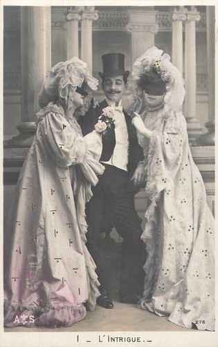 Serie bal masque i - cp, au