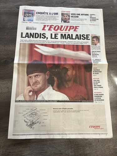 Equipe journal 07 2006 - l'equipe, 29/07/2006