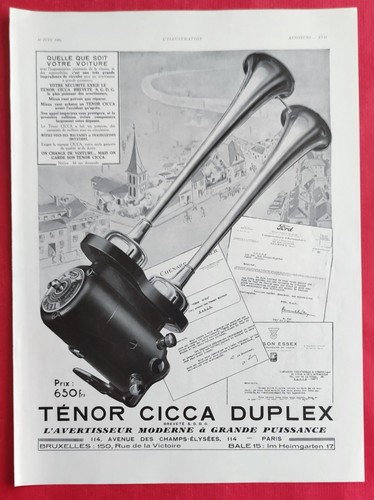 Publicité presse - de,