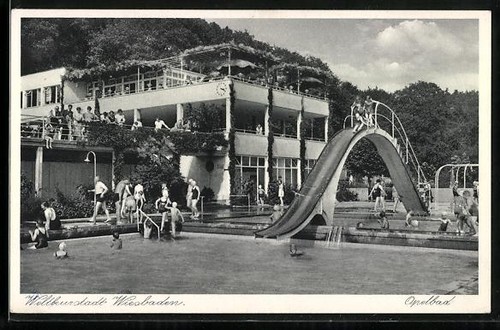 Wiesbaden piscine extérieure - wiesbaden,,