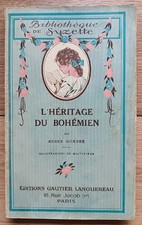 L'héritage du Bohémien Roger Dombre Maitrejean Bibliothèque de Suzette 1932