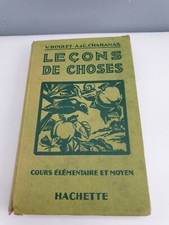 LECONS  DE CHOSES  LIVRE