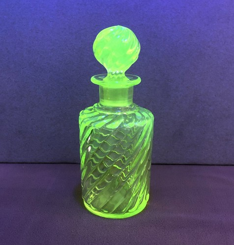 Ancien flacon parfum en - flacon, à