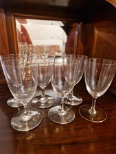 6 Verres à Vin Cristal