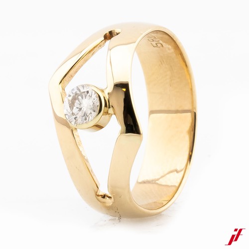 Bague solitaire 585 14k - bague, 585/14k