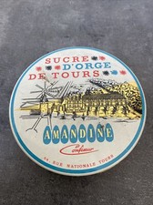 ancienne boite metal sucre