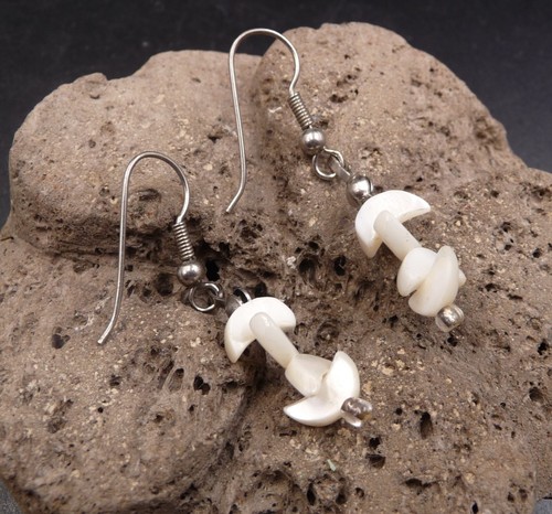 Boucles oreilles nacre de - nacre,