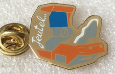 pin's lapel pins vintage JEUTEL (flipper-billard-arcade) (+ en vente)