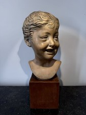 Terre Cuite D’art Buste  De