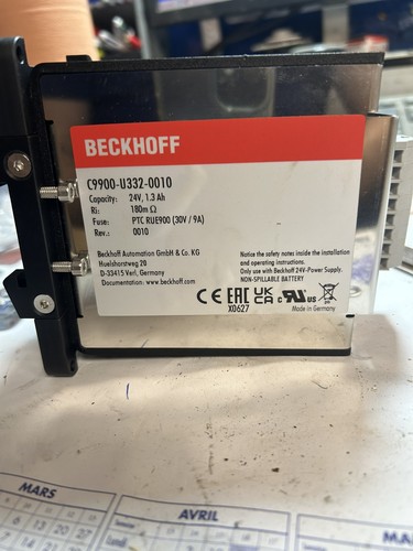 Beckhoff c9900 u332 - beckhoff, c9900-u332