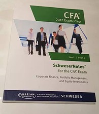 SchweserNotes CFA Exam Prep