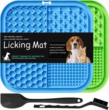Lot de 2 tapis à lécher pour