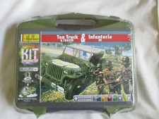 JEEP WILLYS HELLER Mallette US TON TRUCK & Trailer Infanterie US jamais déballée