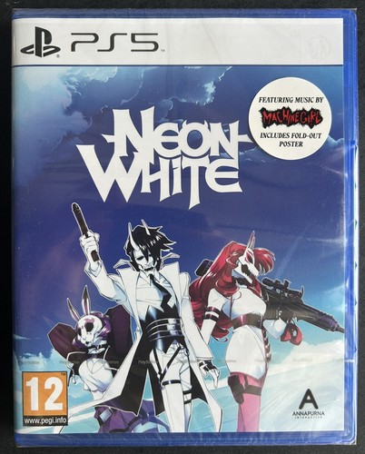 Neon white ps5 sony - white,
