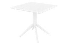 Table de Jardin Sky d'extérieur en Plastique Résistante aux Intempéries 