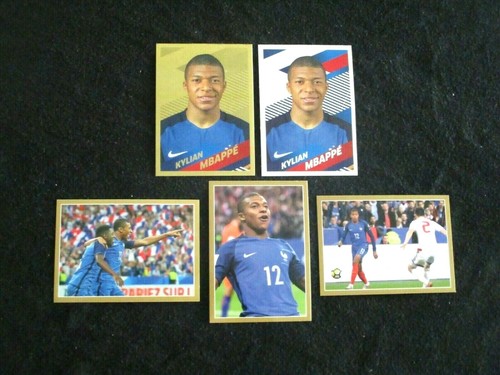 Complete set mbappe panini - complete,