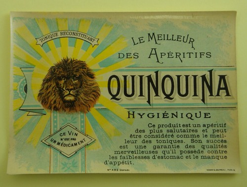 Lot etiquette quinquina - lot,