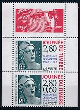 Timbre France   P2934Aa** AVEC VIGNETTE DU CARNET JOURNEE DU TIMBRE 1995